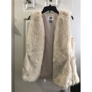 Old Navy Faux Fur Vest